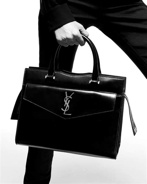 ysl uptown medium tote|Saint Laurent Medium Leather Uptown Tote Bag in .